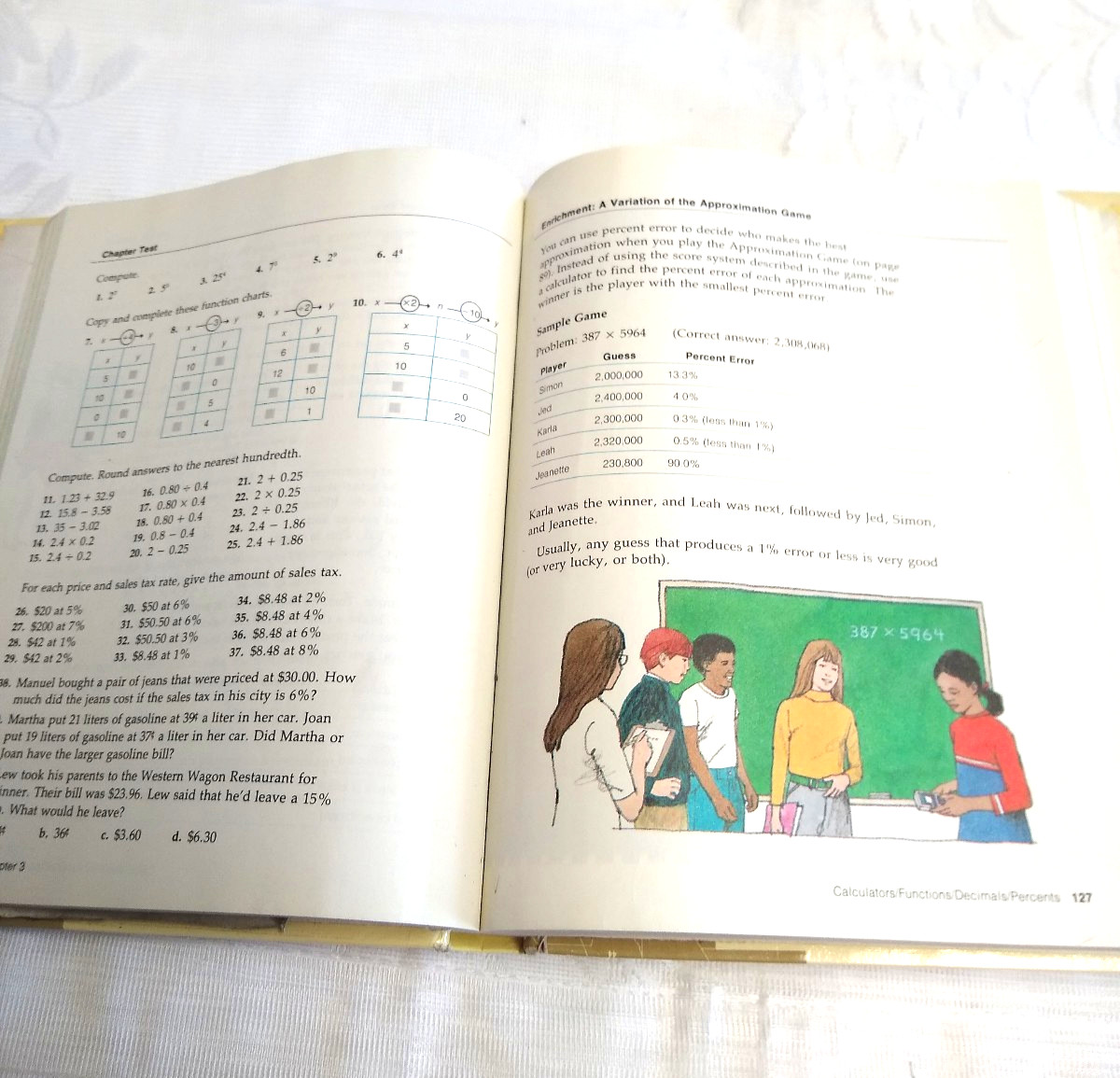 Open Court Real Math grade 7 – 436 pages Good Condition