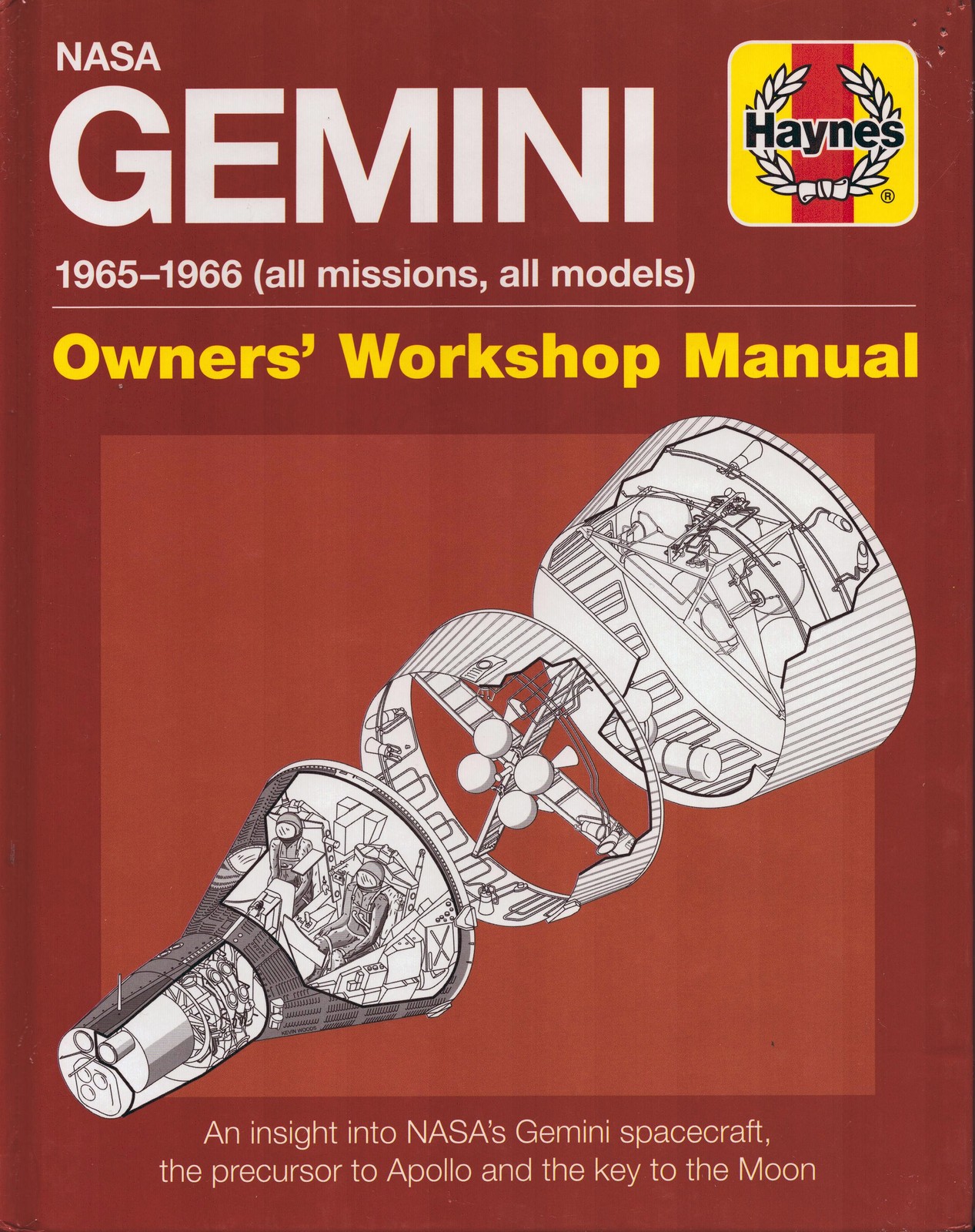 HAYNES GEMINI MISSIONS 1965-1966 NASA TECHNICAL DETAILS ASTRONAUTS TECHNOLOGY HB