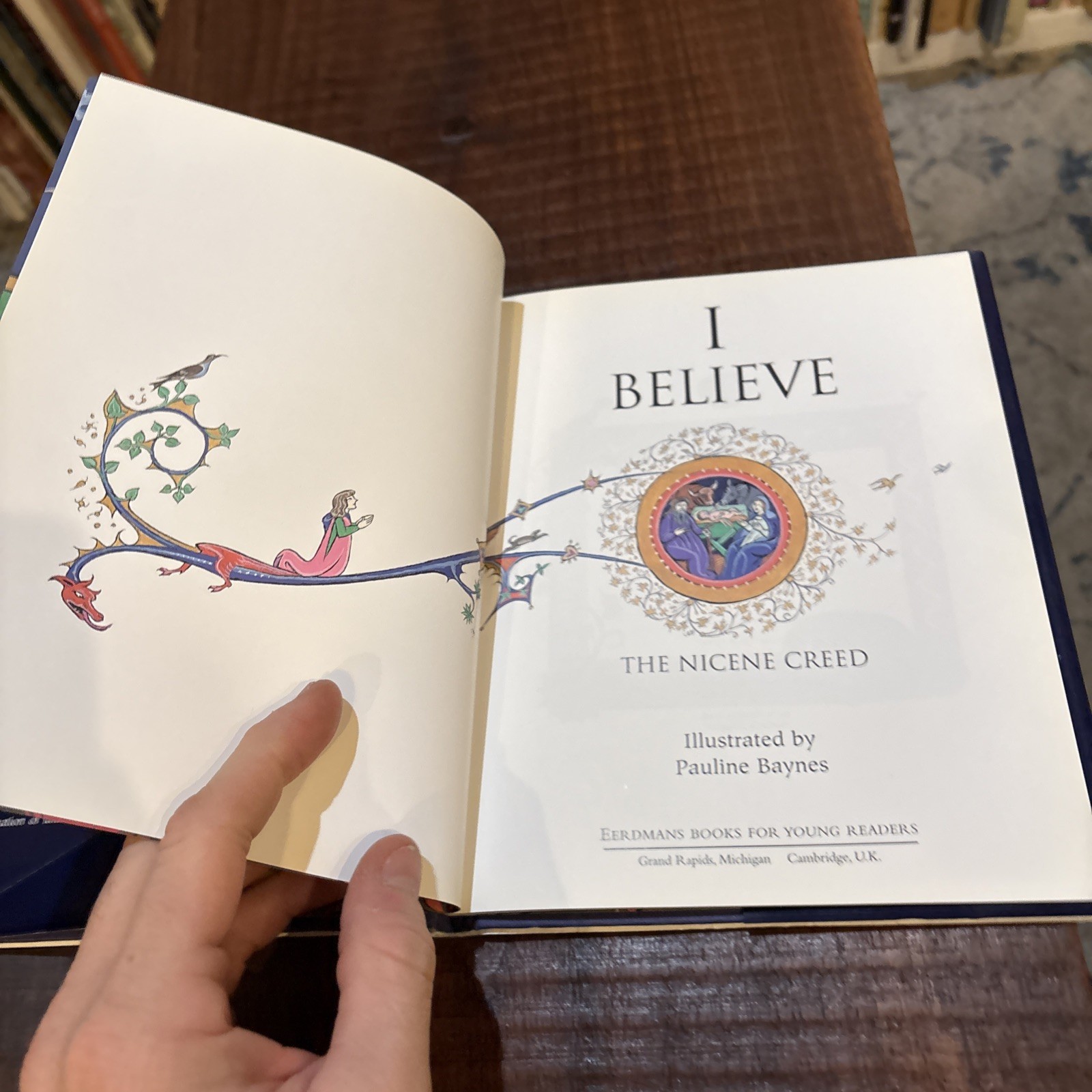 I BELIEVE: THE NICENE CREED By Pauline Baynes First Printing Hardcover