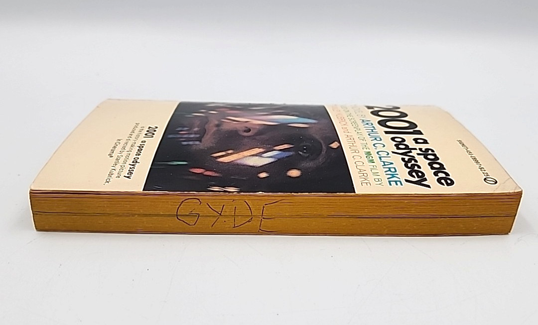 1st edition 1st print July 1968 2001: A Space Odyssey Arthur C. Clarke Signet