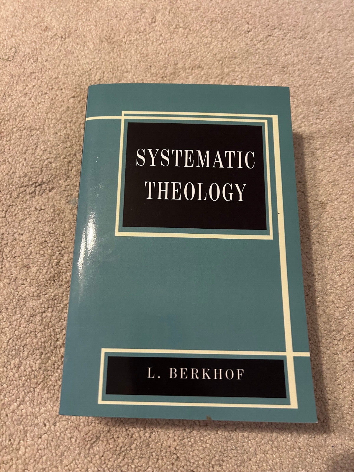 Systematic Theology by Louis Berkhof (2020, Trade Paperback)