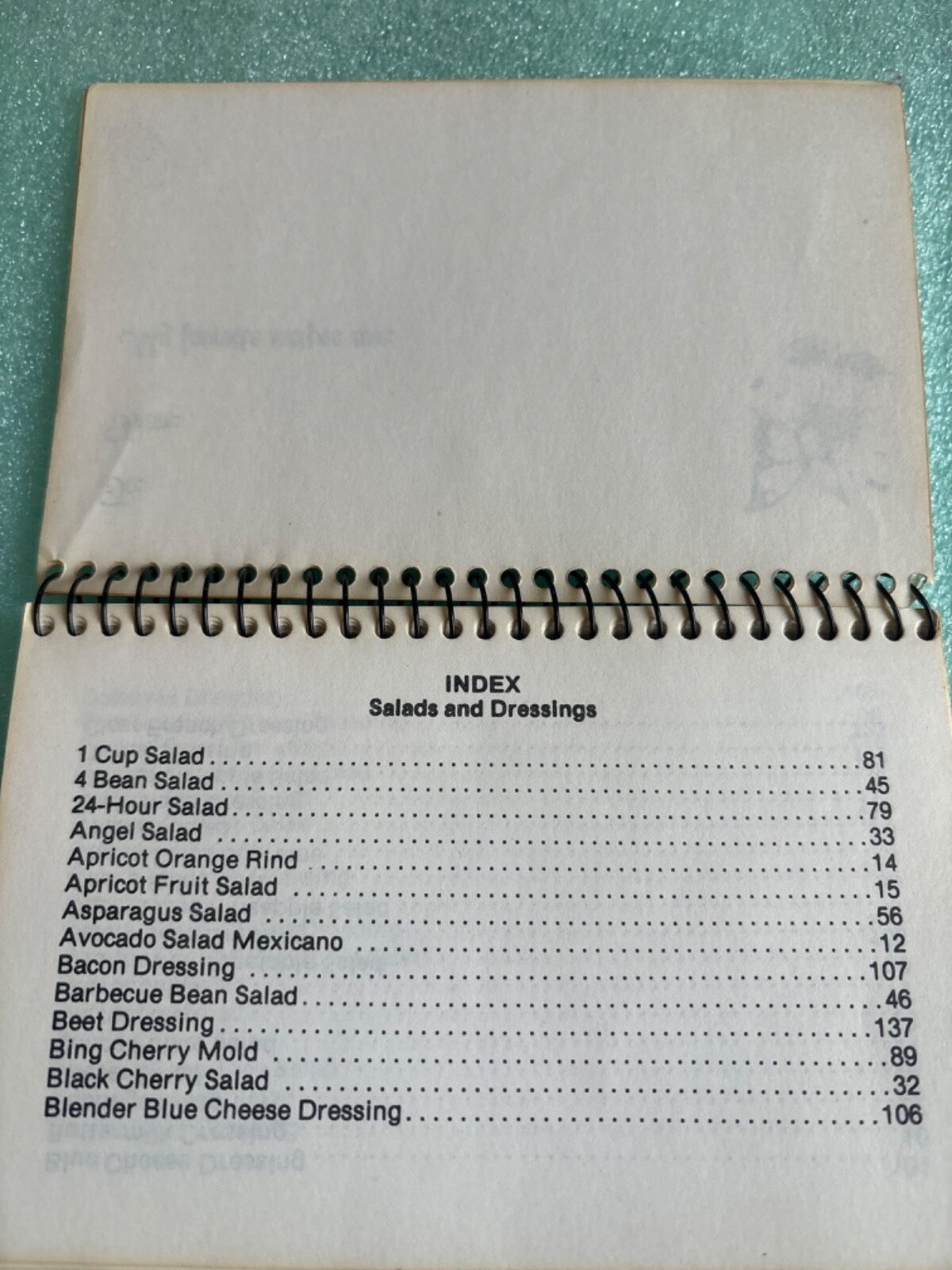 SALAD AND DRESSINGS RECIPE BOOK~POCKET BOOK 5.5×4”~147 RECIPES,147 PAGES