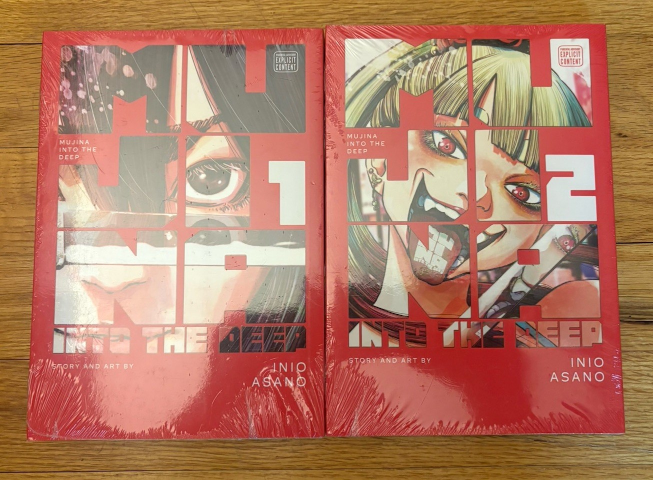 Majuna Into The Deep, Vol. 1 & 2 – Vertical Manga NEW / Factory Sealed