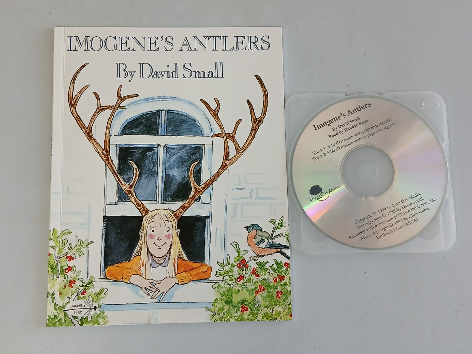 Children’s Picture Book & Audio CD Sets Lot of 5 Used Ex-Classroom A