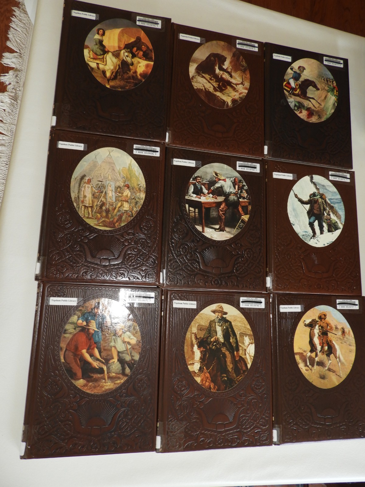 Classics of the Old West Time Life 23 Volumes Leather Bound Vintage