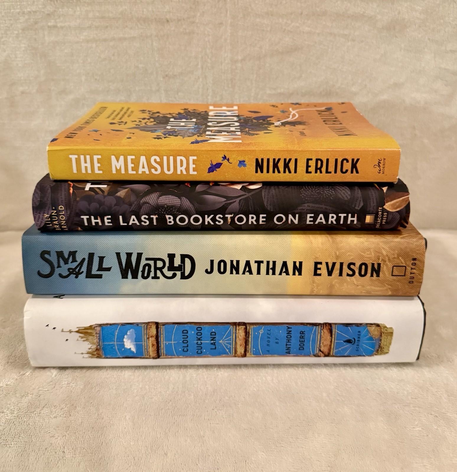 Lot of 4 Contemporary Dystopian Sci-Fi Historical Literary Fiction Books EUC