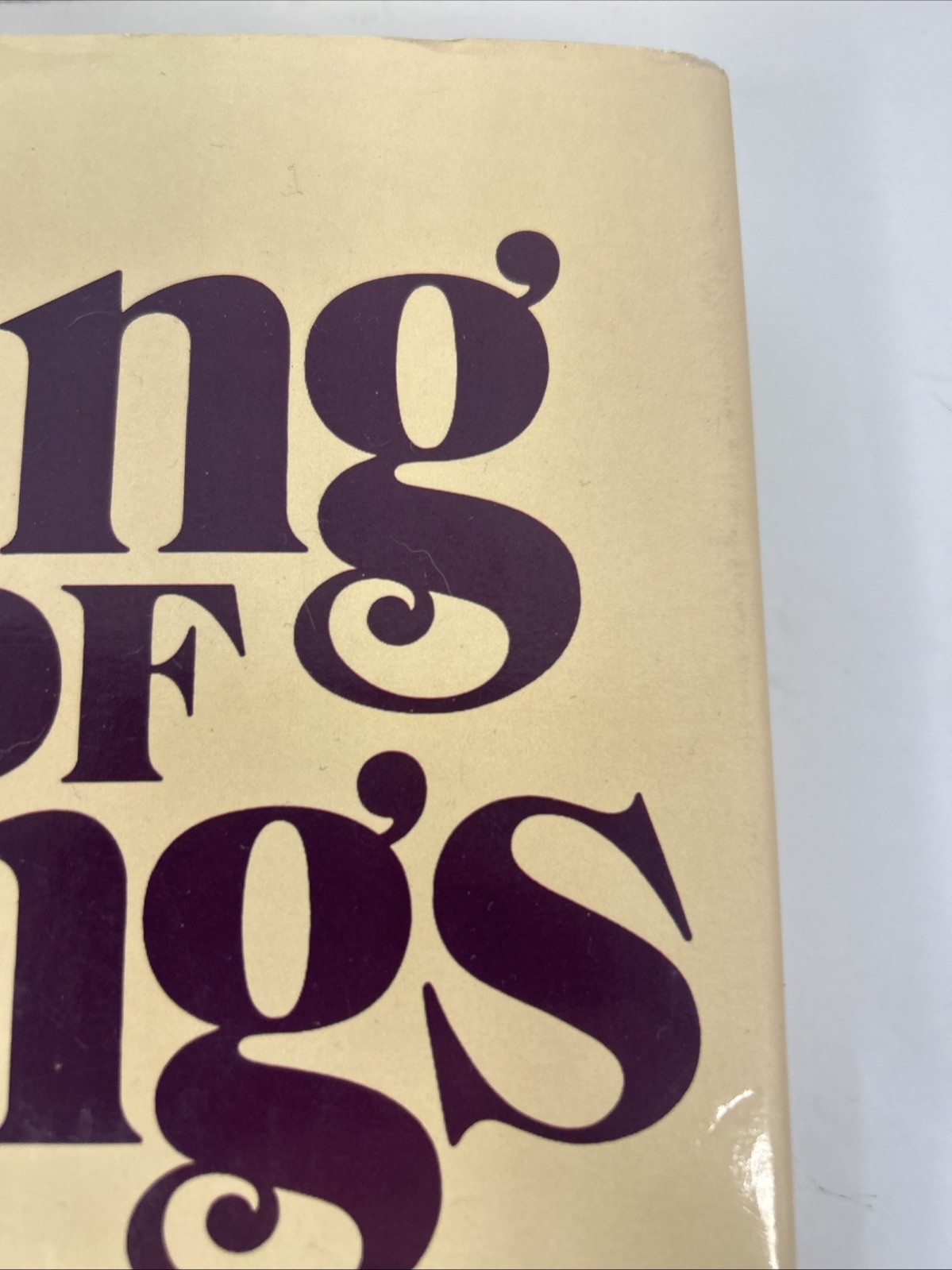 King of Kings : A Novel Of The Life Of David Hardcover Malachi Martin Read