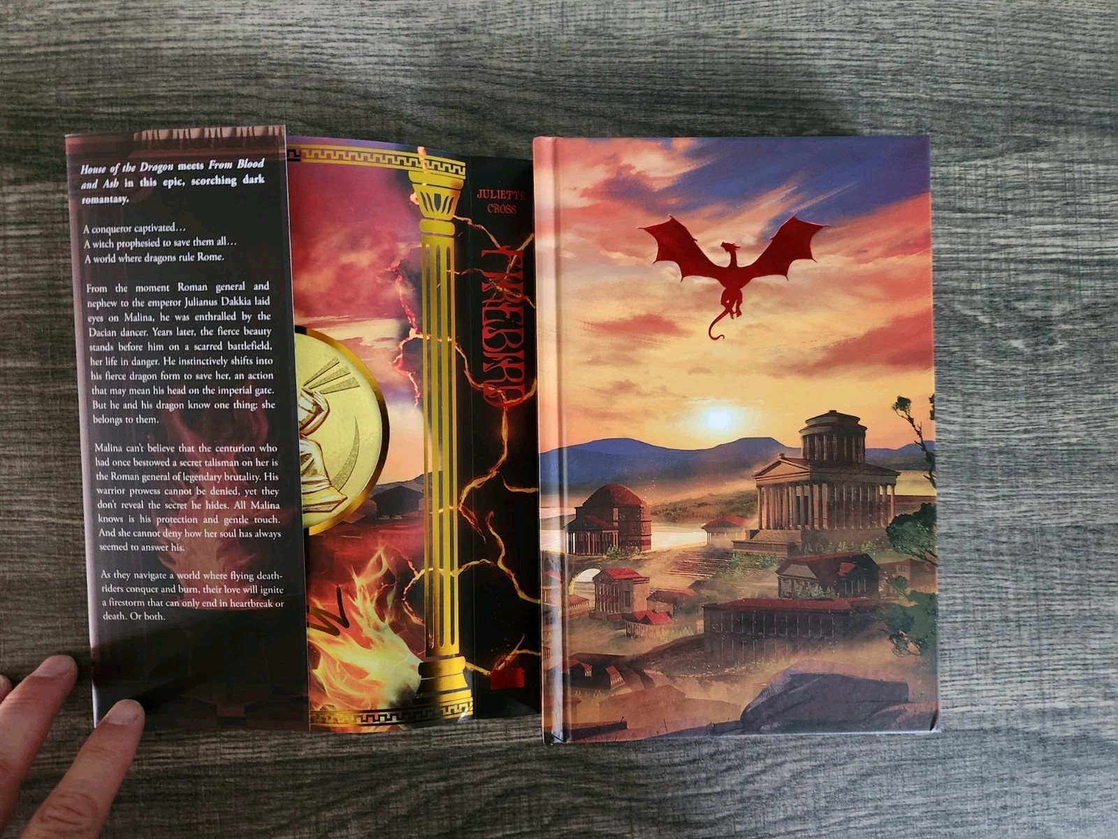 Juliette Cross Firebird 2025 Signed Bookish Box Exclusive Deluxe HC Edition