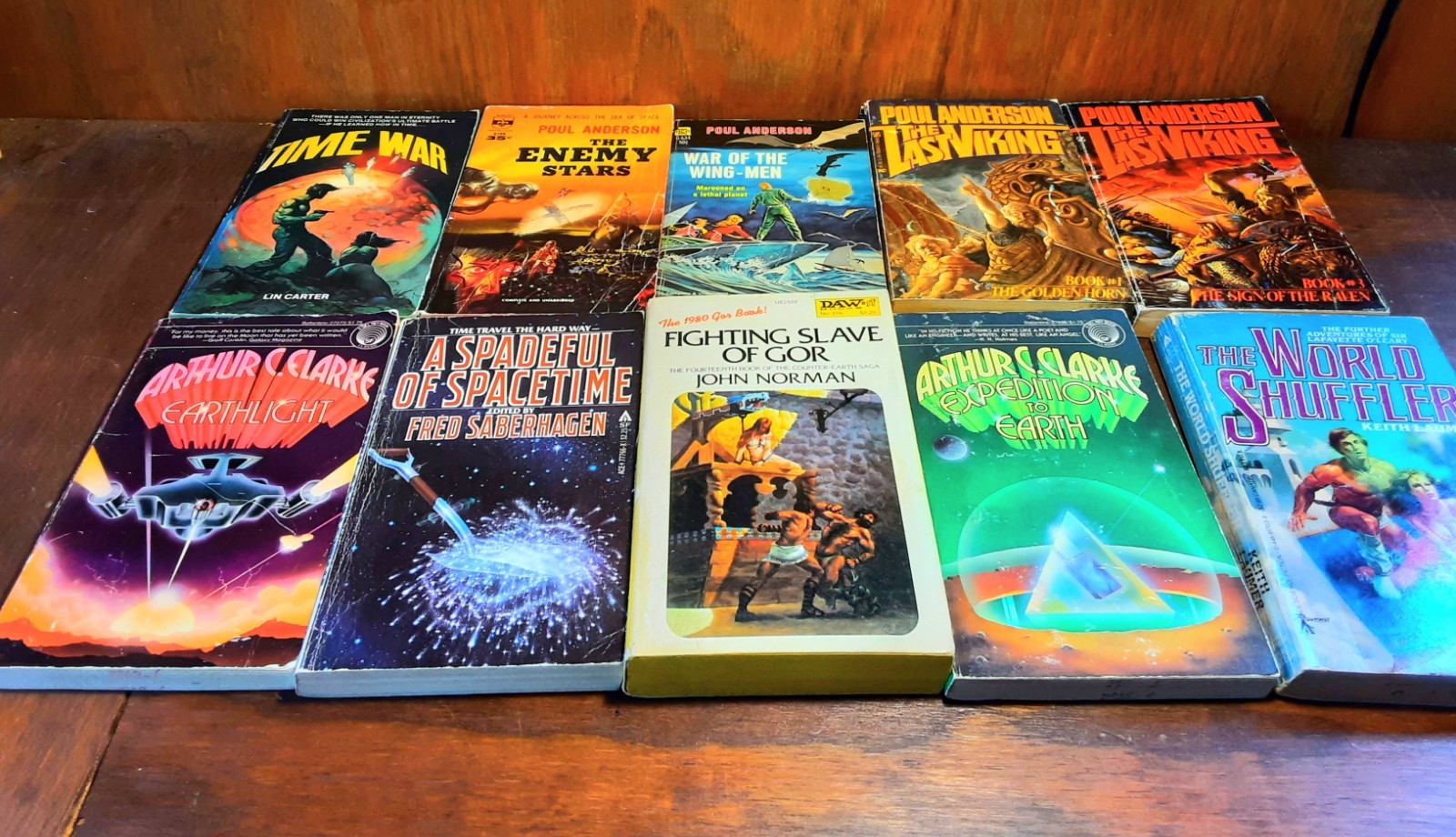 Wholesale Lot 70 Misc Vintage Sci-Fi/Fantasy Paperback Books Poul Anderson More