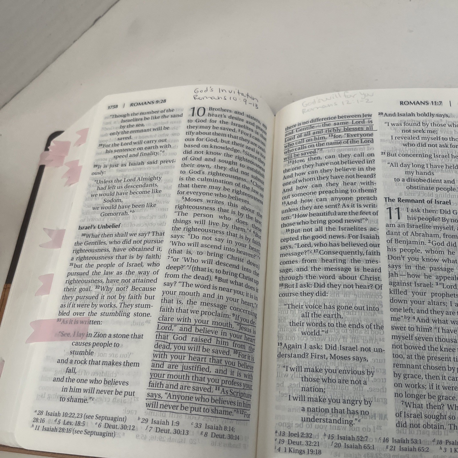 NIV Church Holy Bible Large Print By Zondervan 2011 Leather Soft Cover