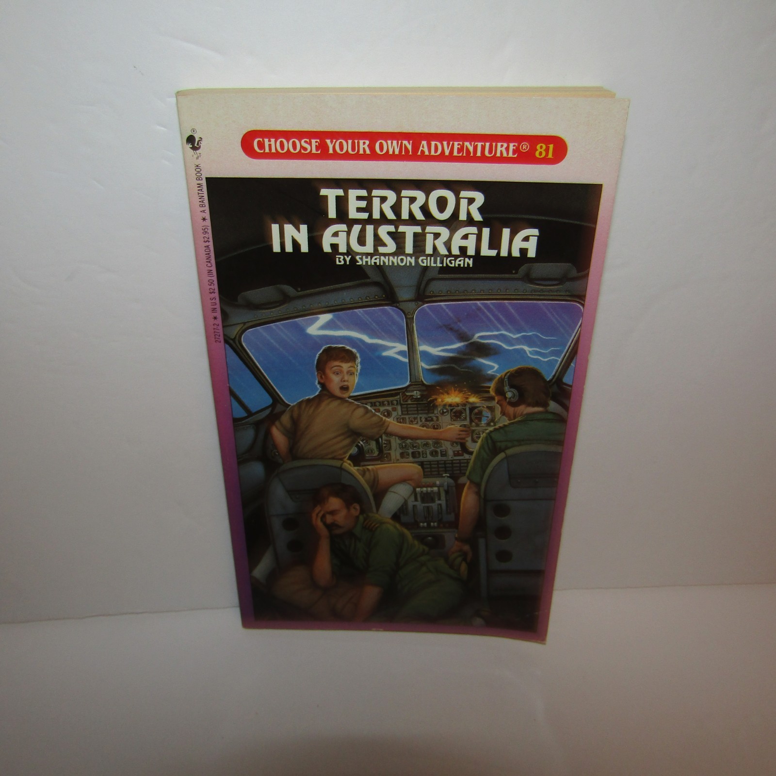 Choose Your Own Adventure #81 Terror in Australia Paperback Shannon Gilligan VTG