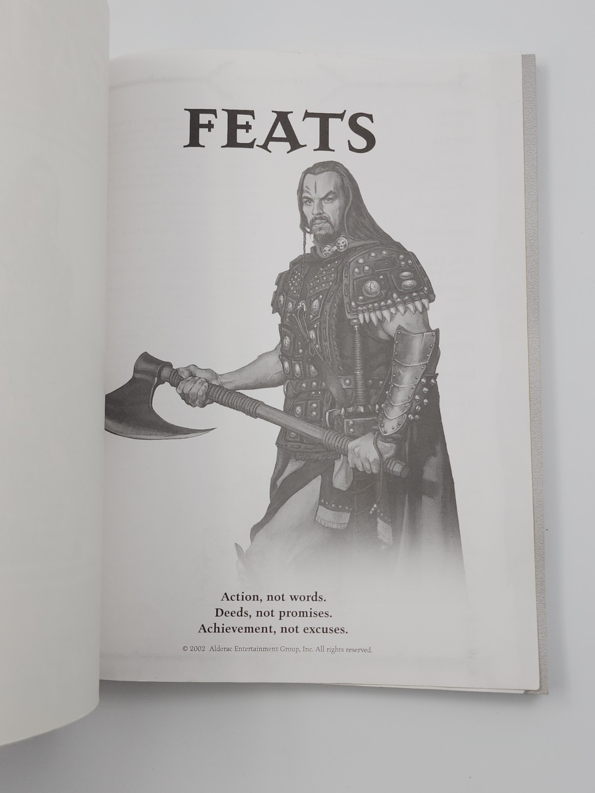 AEG D&D Feats Supplement AEG 8515 Dungeons & Dragons 2003 Ages 12-16 Years