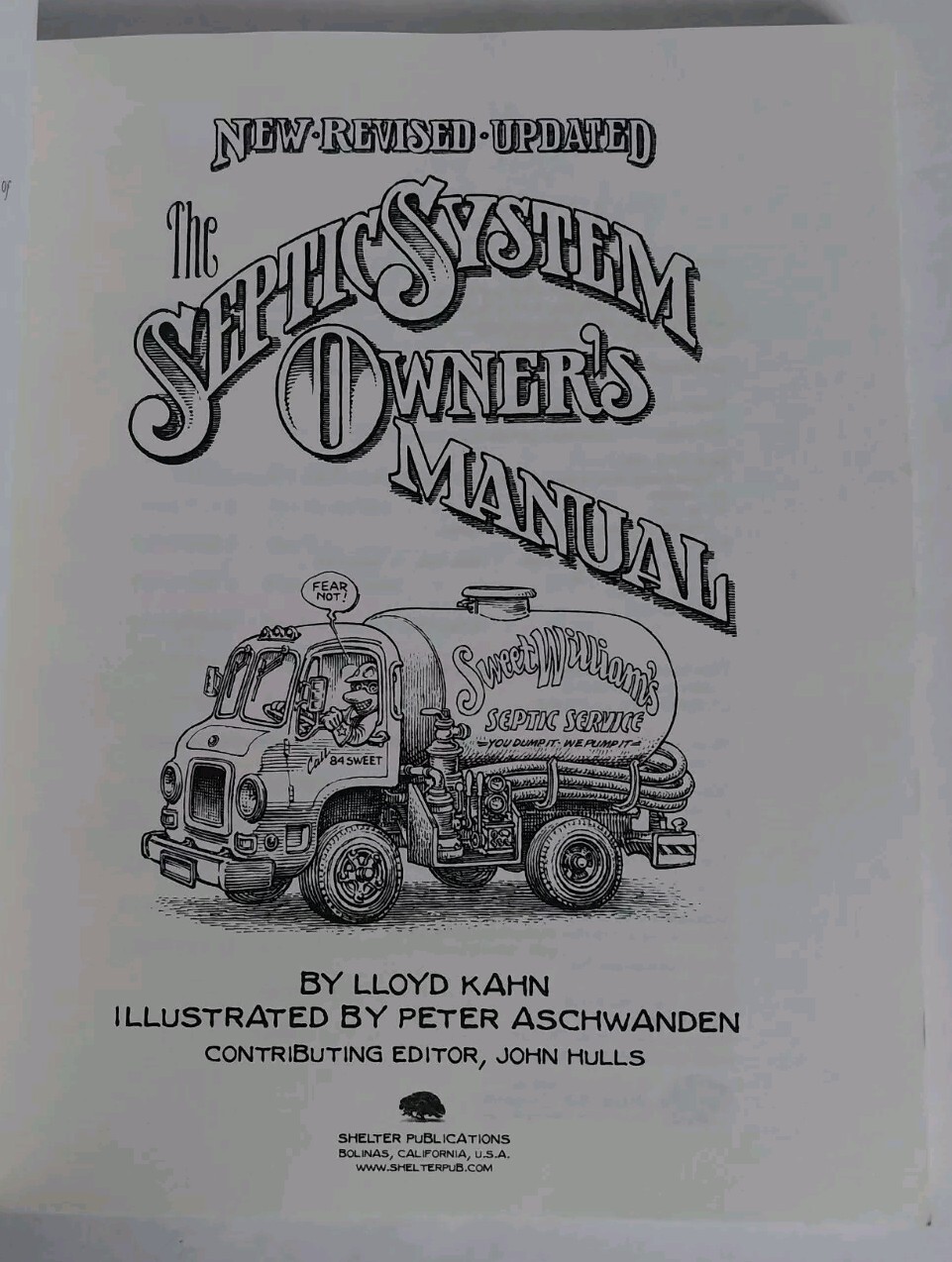 Septic System Owner’s Manual by Lloyd Kahn (2007, Perfect)