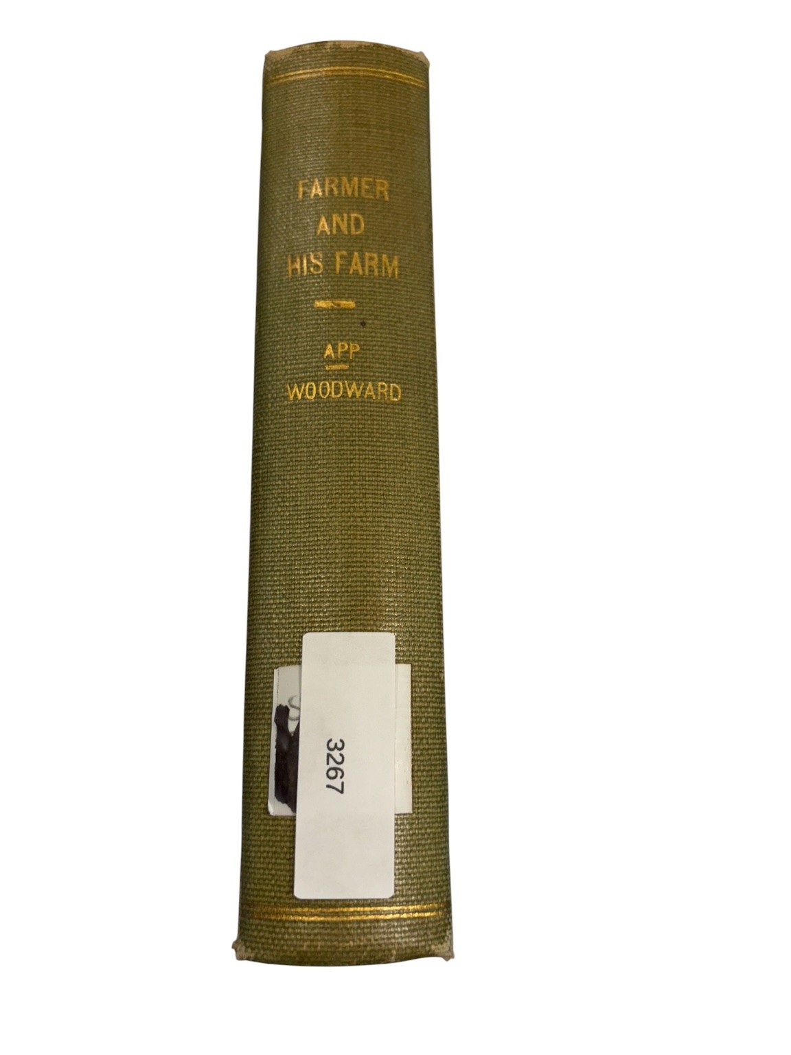 The Farmer and His Farm App Woodward 1924 Illustrated Agriculture Harcourt Brace