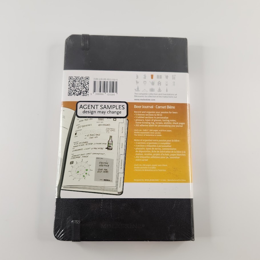 Moleskine Passions: Beer Journal – LIKE New (13cmx21cm) SEALED
