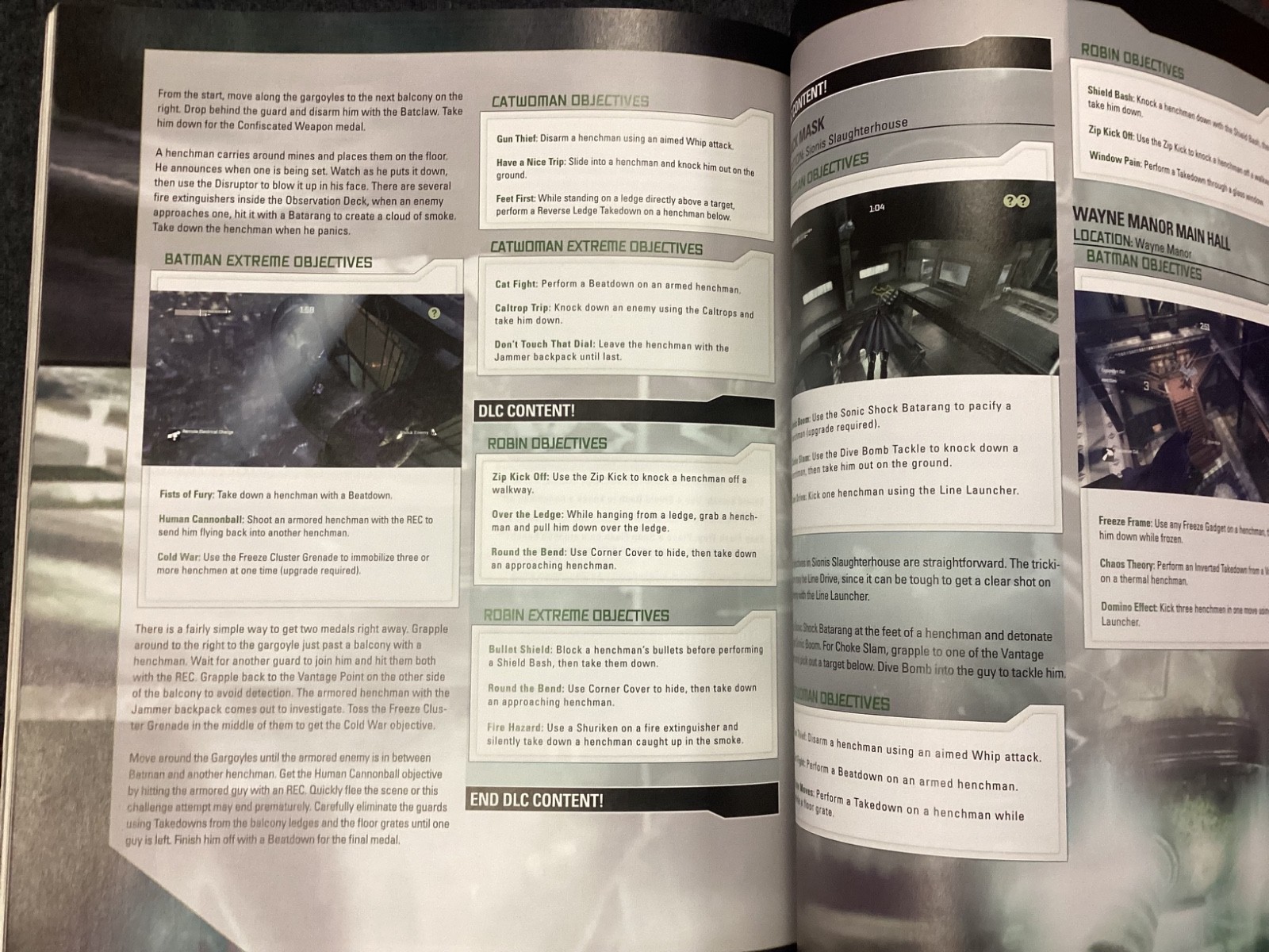 Bradygames Batman Arkham City Game Guide Book Manual PS3 Xbox 360 PC Full Color