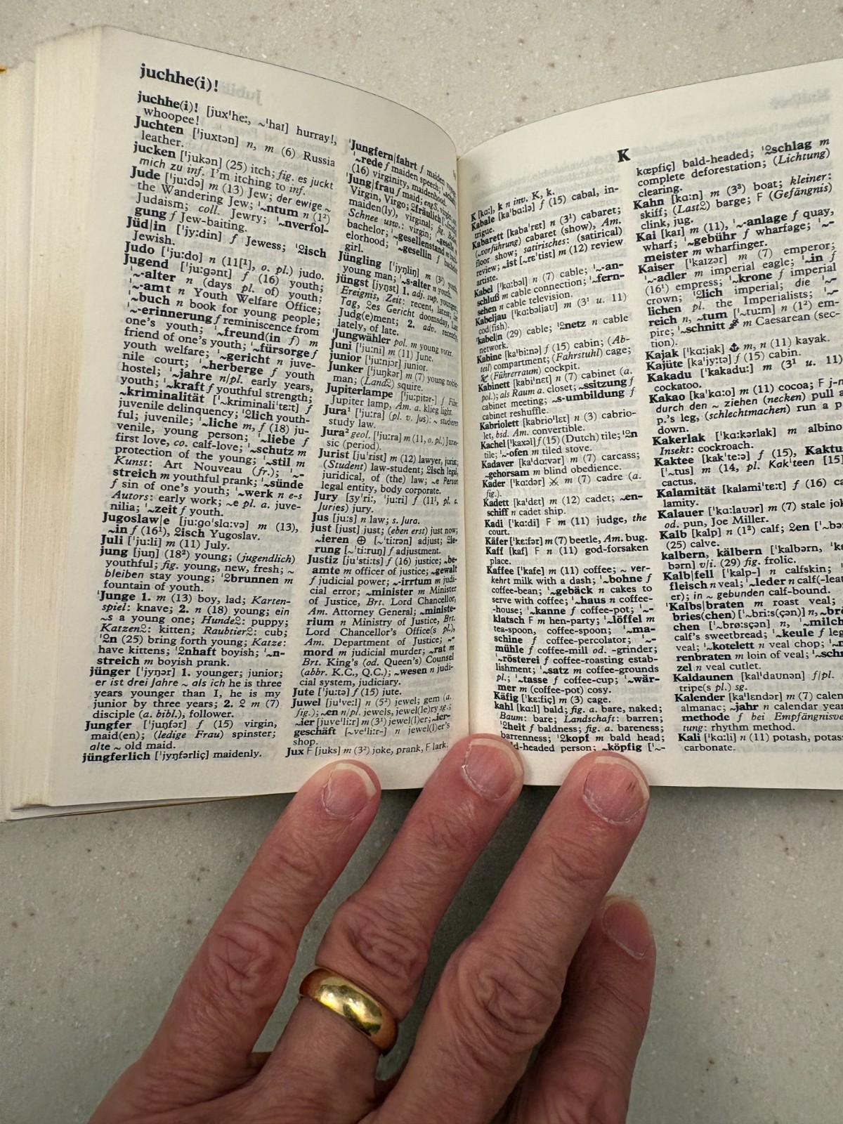 Langenscheidts Taschen-woerterbuch Deutsch-Englisch