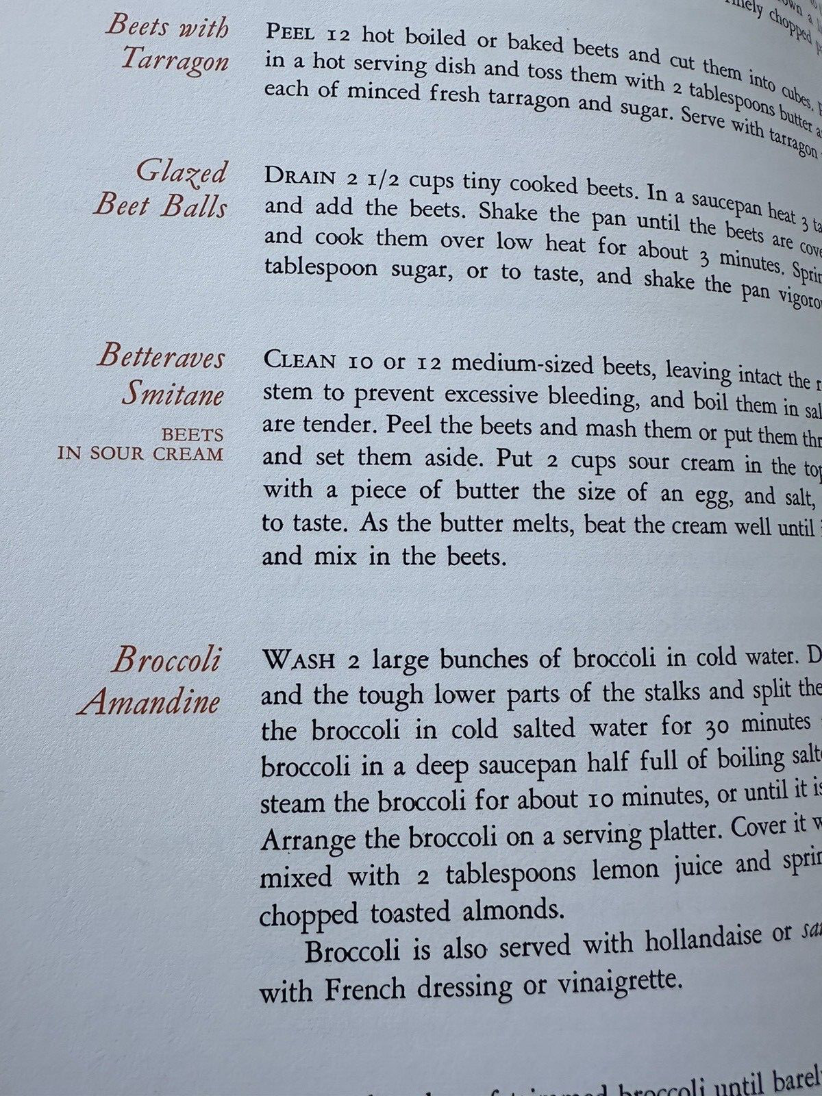 The Gourmet Cookbook Revised: Volume 1 and 2 Set Hardcover Boxed 1971 Vintage