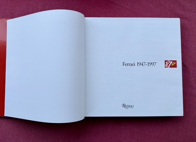 Ferrari 1947-1997 The Official Book by Gianni Cancellieri