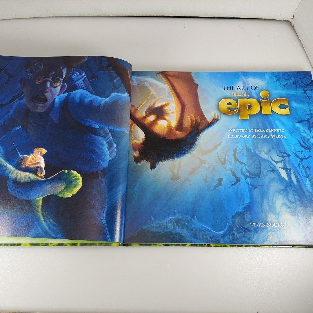 The Art of Epic by Tara Bennett 2013 1st Printing Illustrated HCDJ Titan Books
