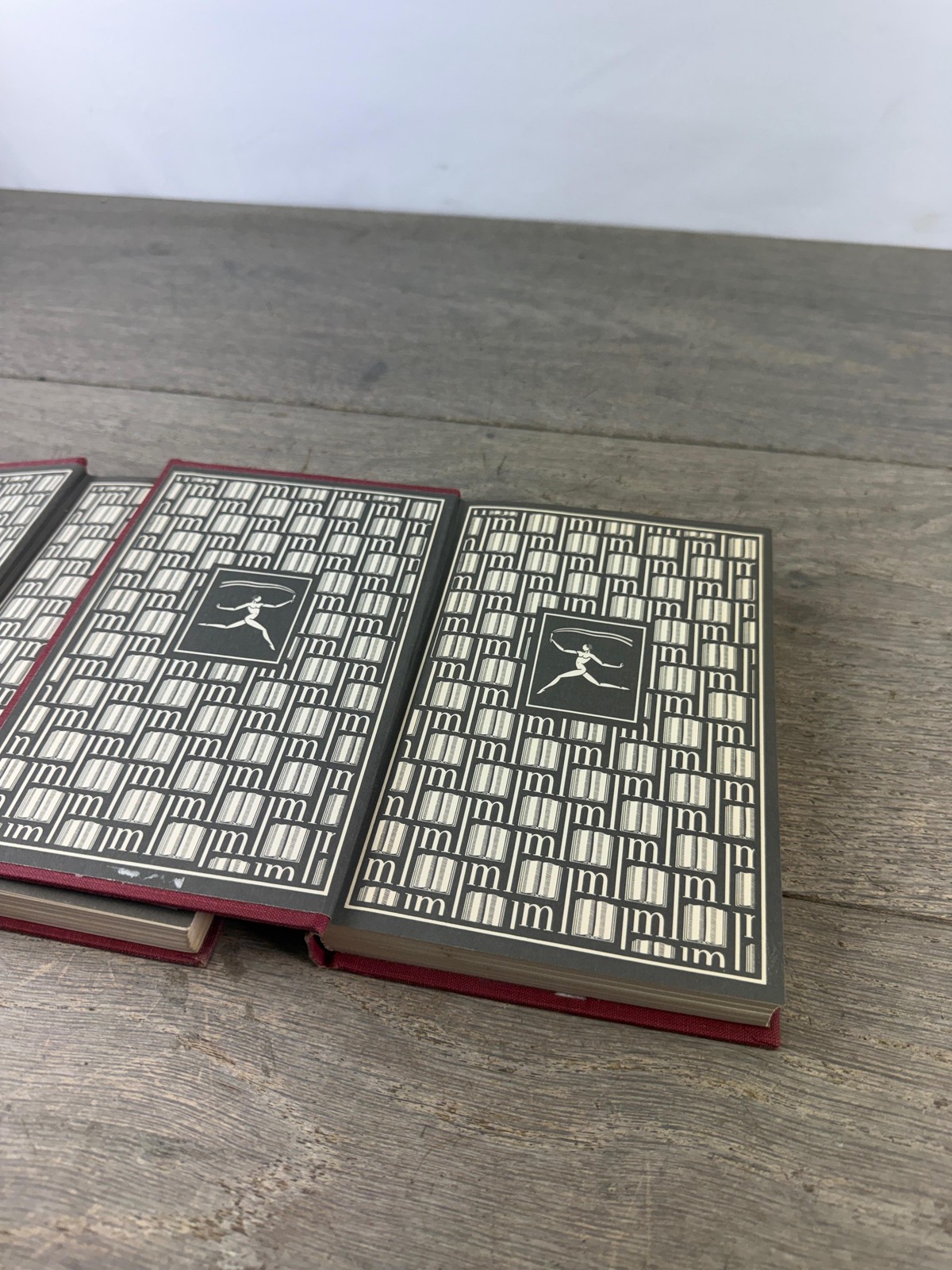 Vintage William Faulkner Absalom & Go Down Moses Red HC Lot 2 Modern Library