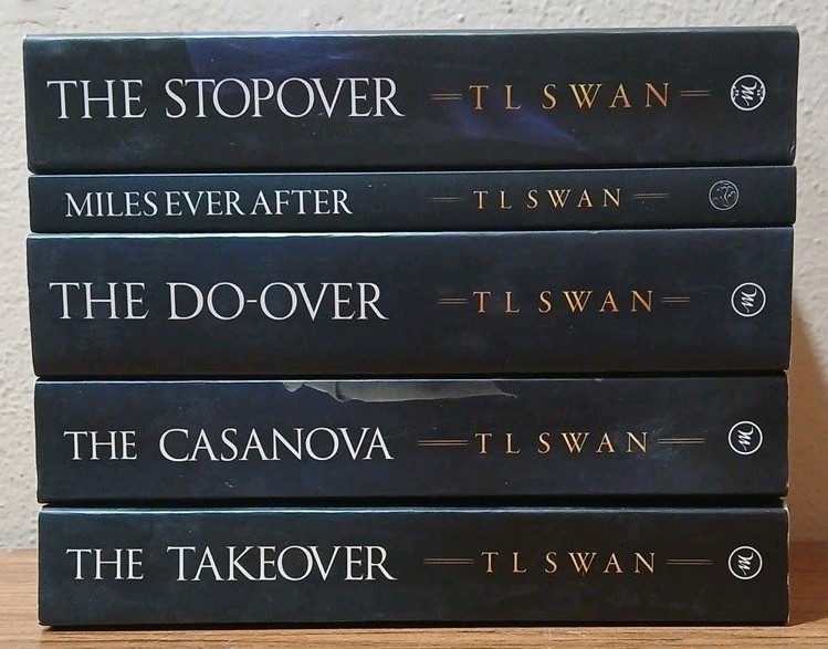 Do-Over Casanova Stopover etc 5 Bundle Book Lot (The Miles High Club) TL Swan