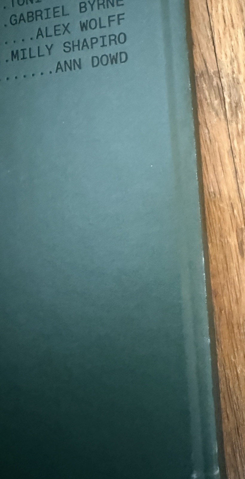 HEREDITARY SCREENPLAY BOOK Ari Aster A24 HARDCOVER 2020