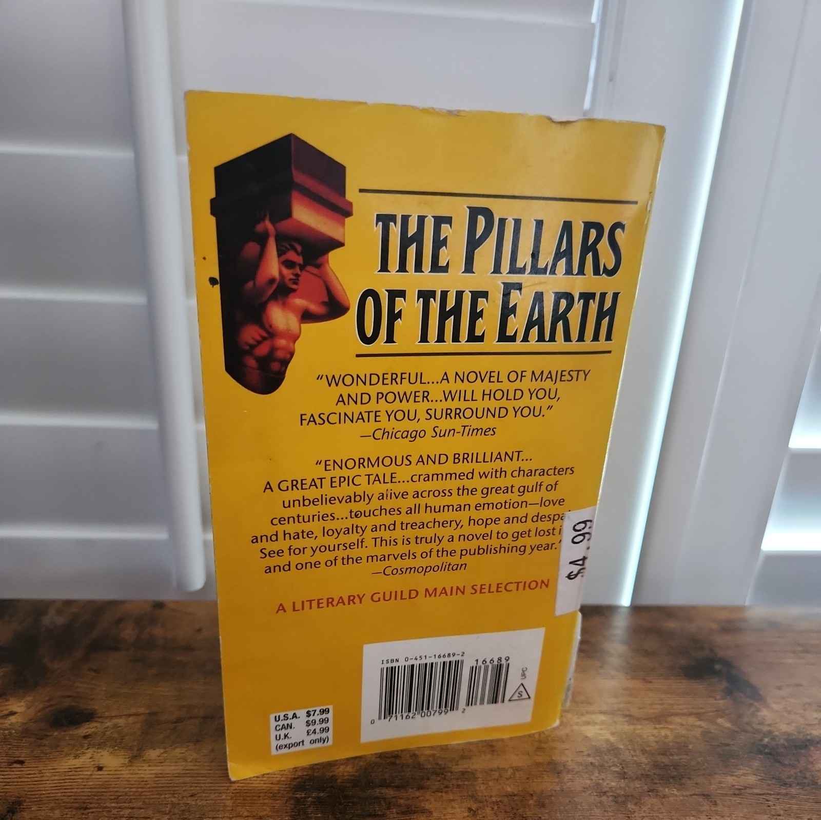 Pillars of the Earth : A Novel by Ken Follett (1990, Mass Market)