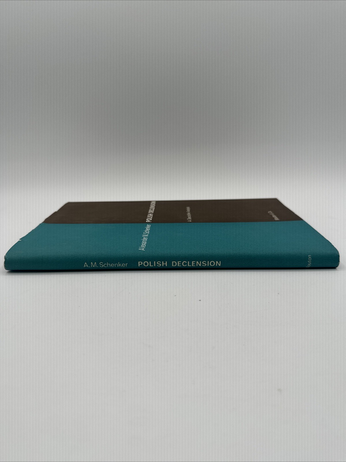 Polish Declension Alexander M Schenker A Descriptive Analysis 105 Pages 1964