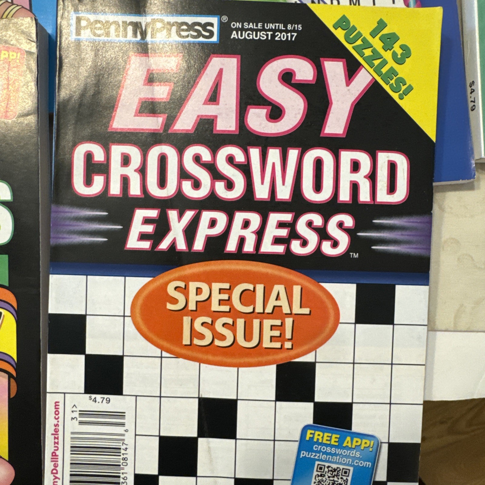 Lot of 14 Dell Penny Press ALL EASY Crossword Puzzle Books Unsorted