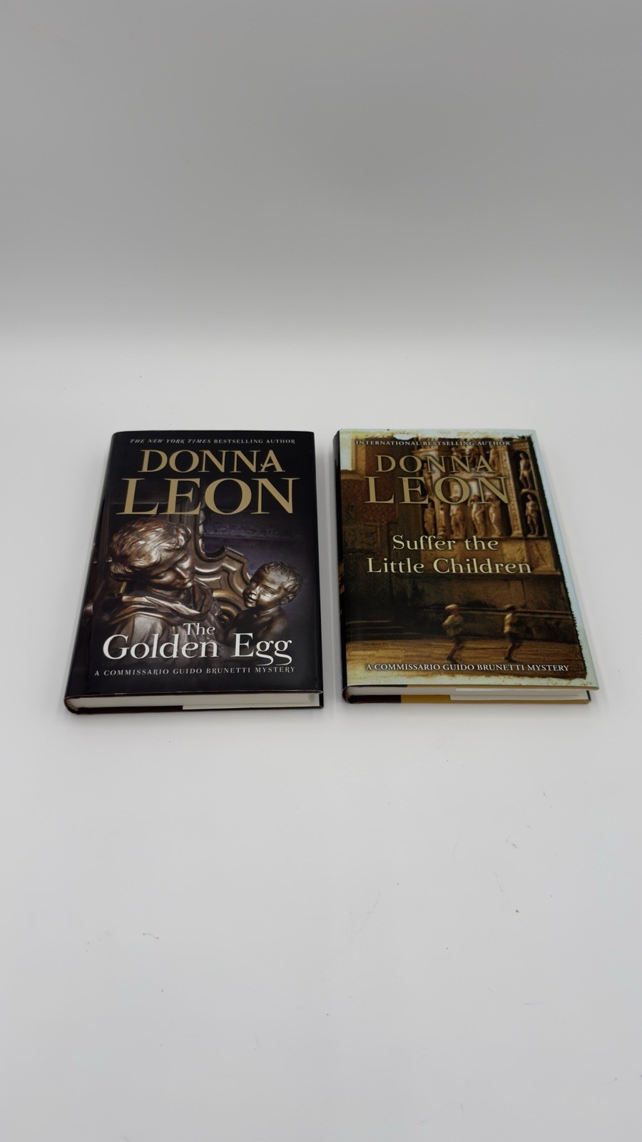 Donna Leon Hardcover Book Lot: A Commissario Guido Brunetti Mystery LOT OF 16