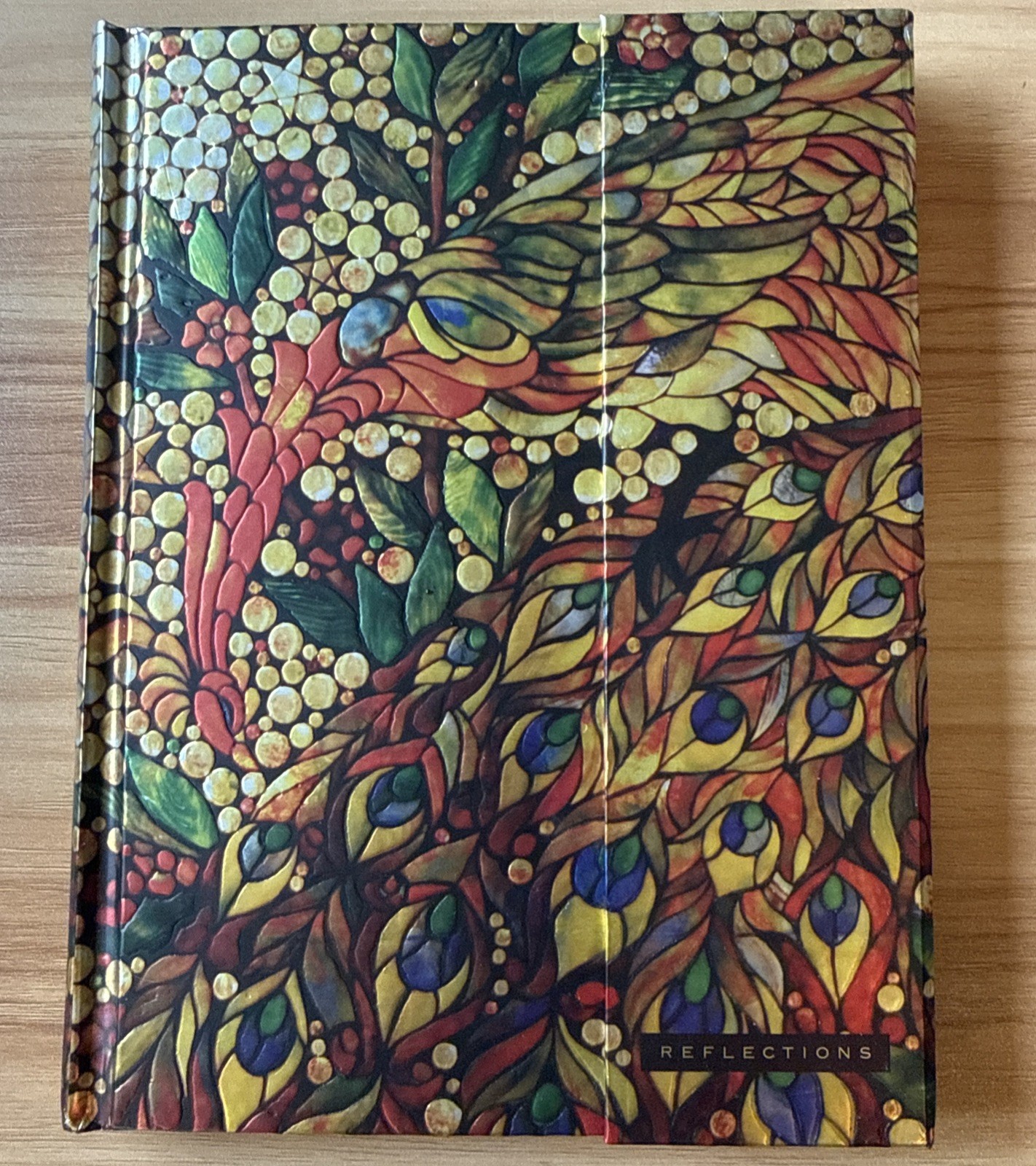 Peter Pauper Press Stained Glass Reflections Journal -Magnetic Close – Acid Free
