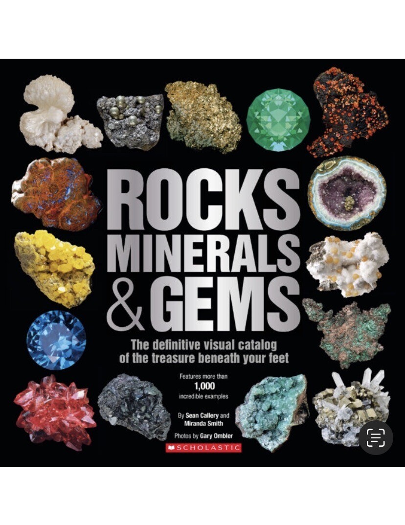 Rocks, Minerals & Gems Hardcover Sean, Smith Miranda Callery VGC