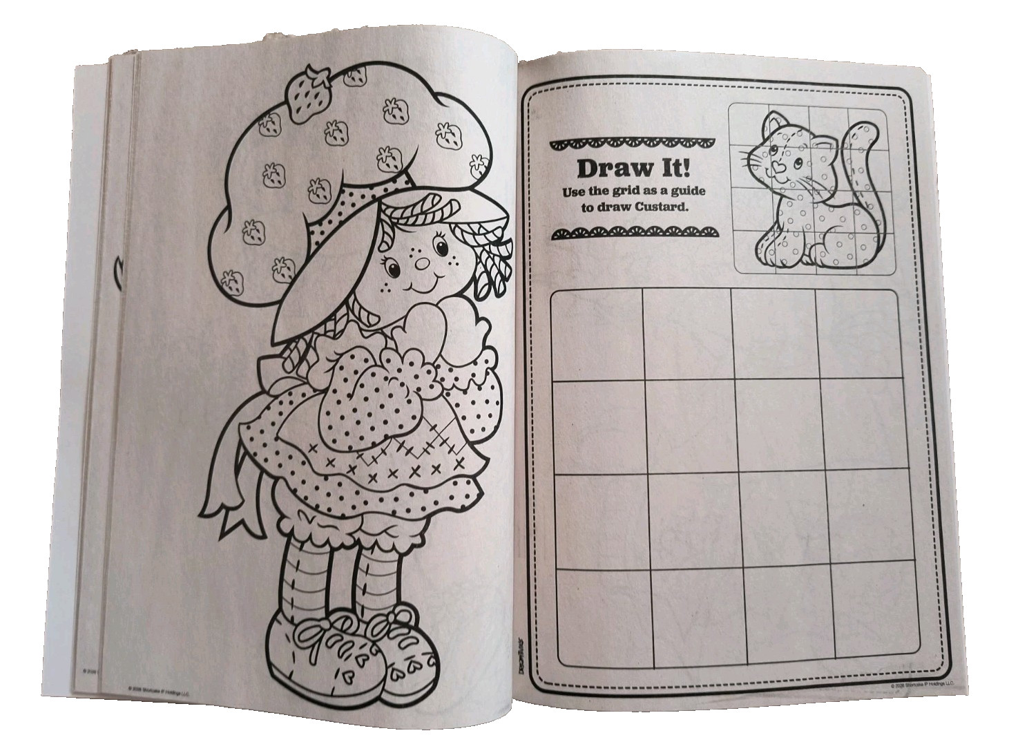 Strawberry Shortcake Jumbo Coloring & Activity Book Tear/Share Pages 🆕🆓 ship!