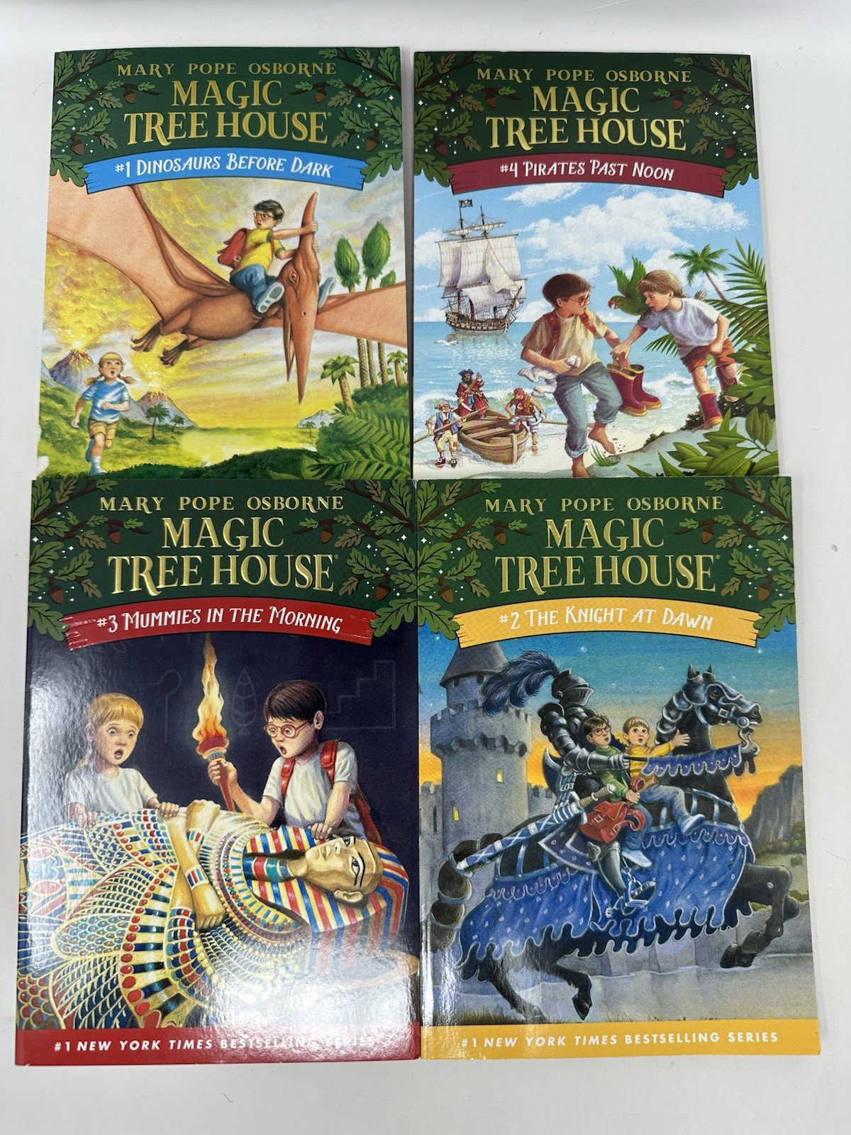 Magic Tree House Books 1-4 Series Set by Mary Pope Osbourne NEW