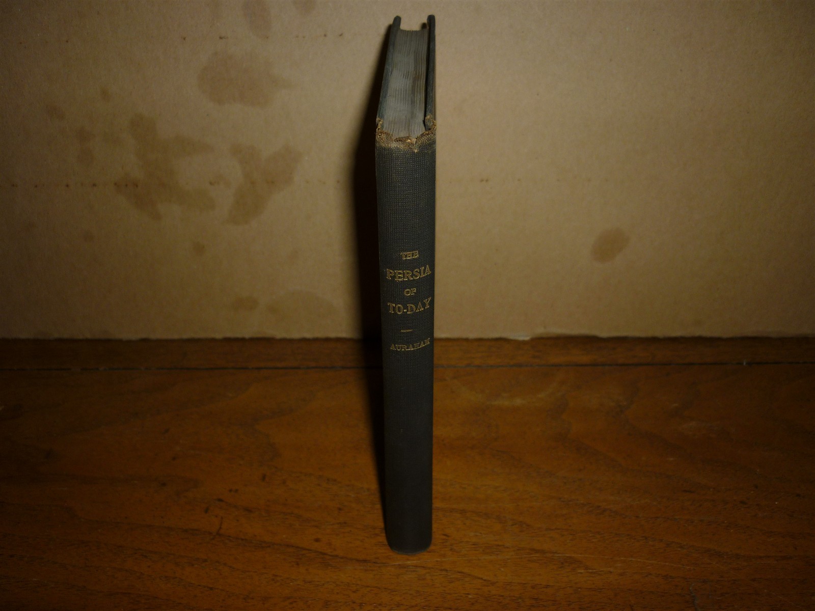 Yonan Y Auraham. The Persia of To-day. 1896. Iran. Fold-out map. VG copy.