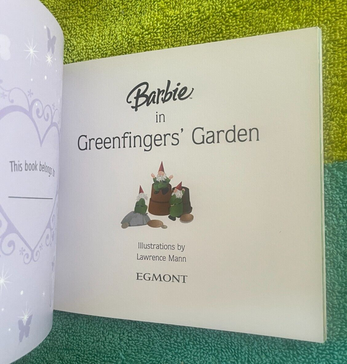 MY BARBIE STORY LIBRARY- GREENFINGERS’ GARDEN. 15 BY 14CM. 9781405238458