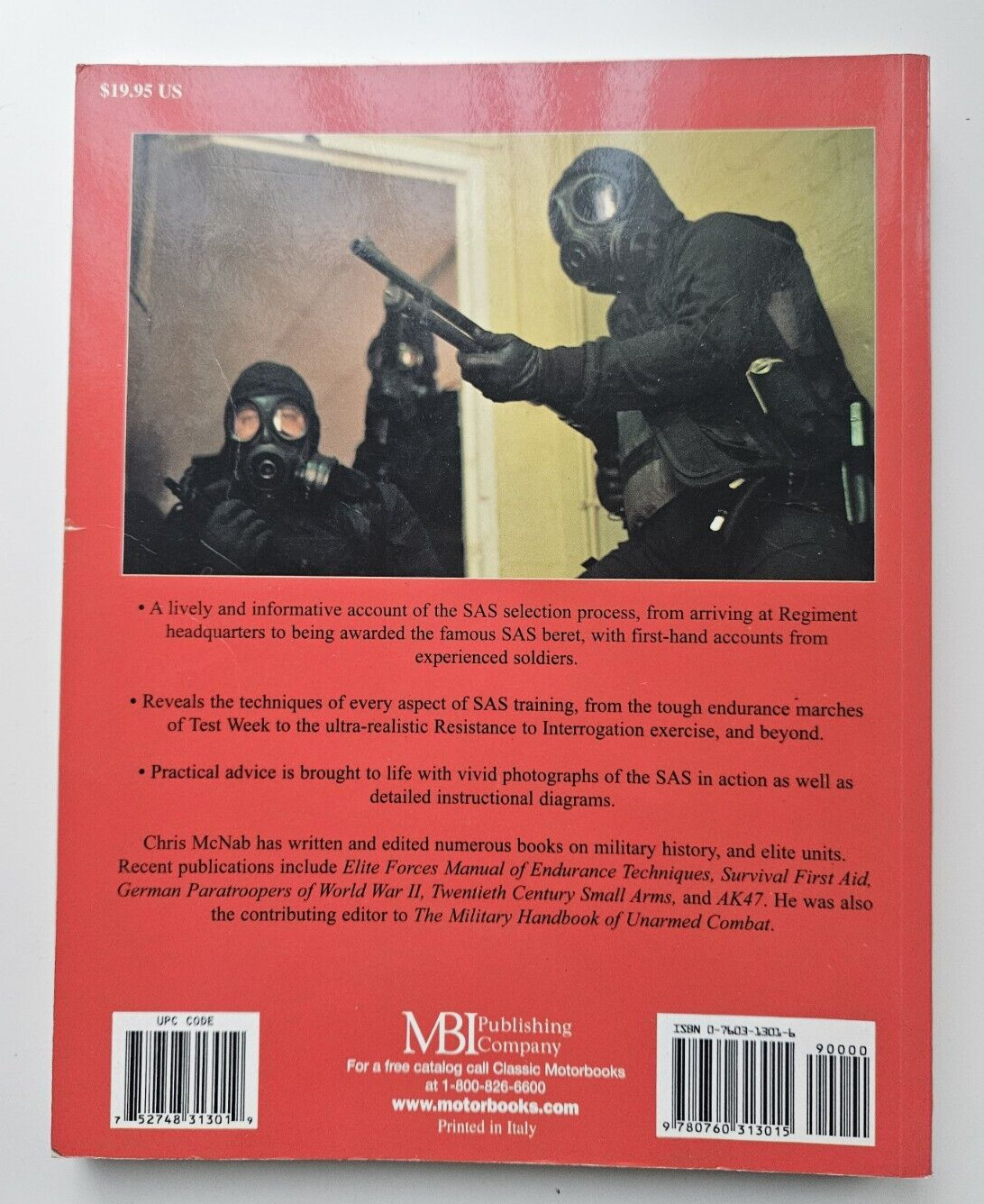 The SAS Training Manual by Chris McNab (2002 Paperback)