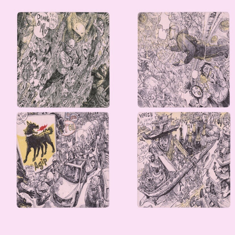 Kim Jung Gi Art Book Original Sketch Collection 2022 + Free Flyer Korean