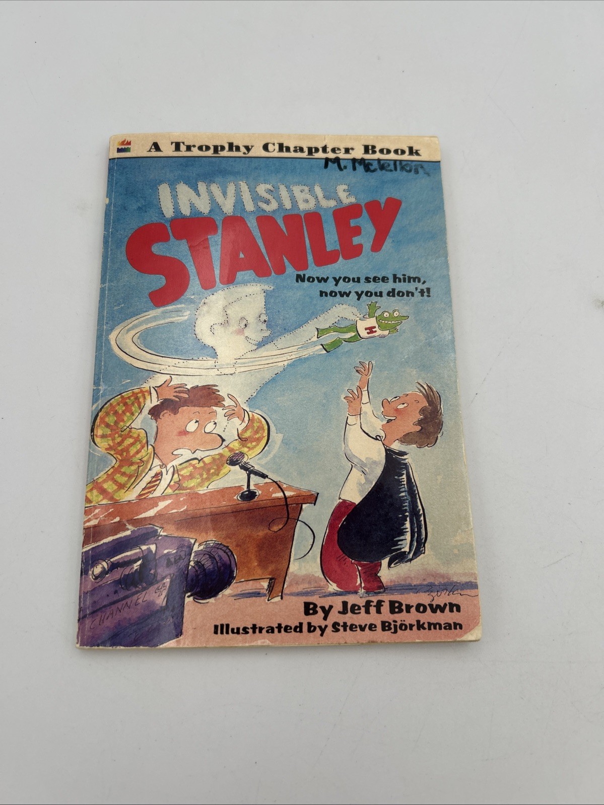 VTG Lot of 7 FLAT STANLEY Paperback BOOKS Jeff Brown Harper -Smoke Free Home