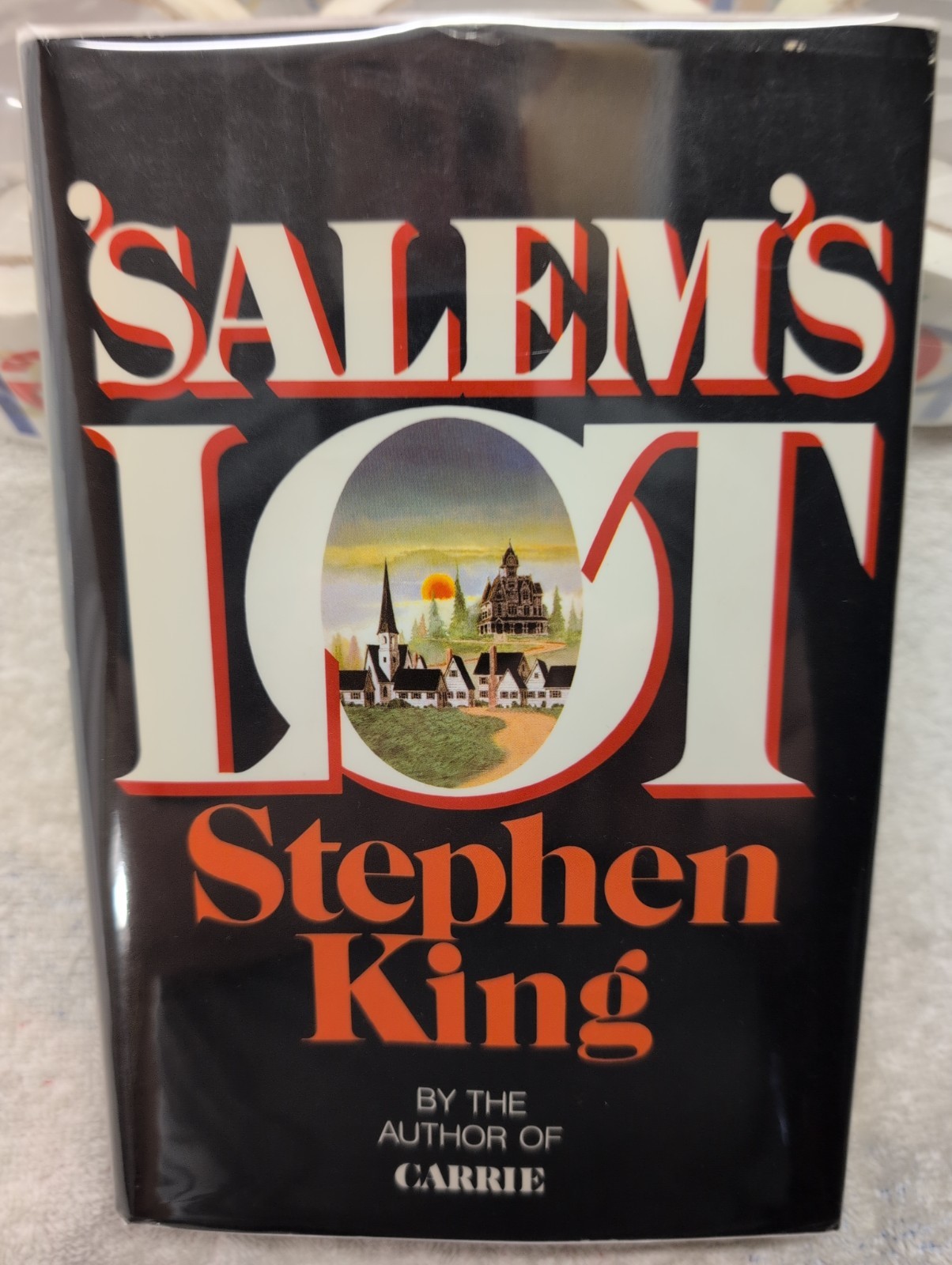 RARE 1st Edition SALEM’S LOT Stephen King (1975) Later Printing $19.95 + Mylar!!