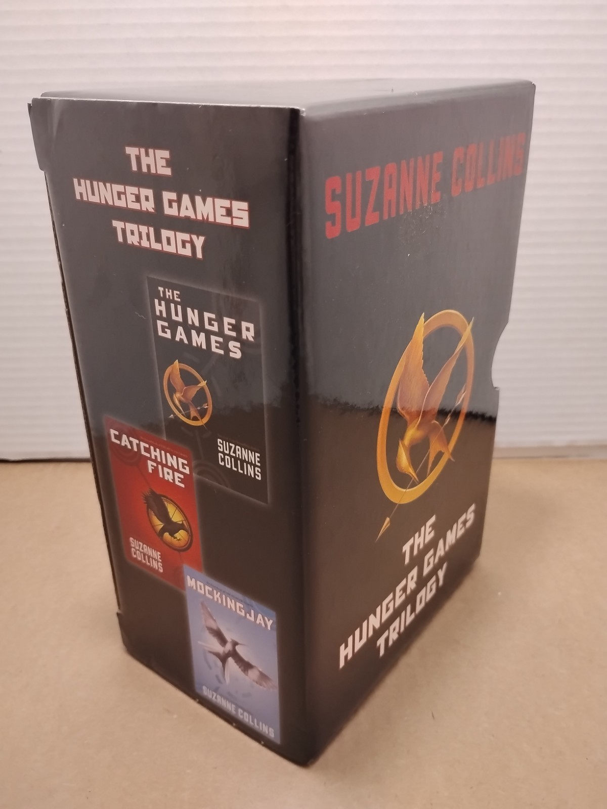 The Hunger Games Trilogy Boxed Set by Suzanne Collins – (3) Hardcovers w/ DJ
