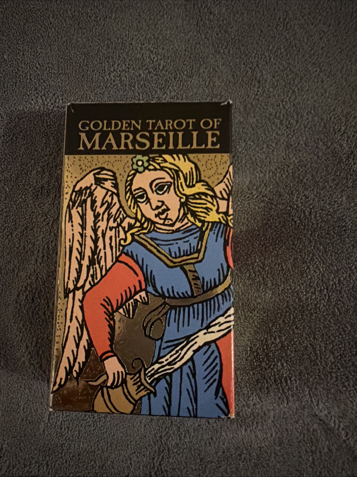 Golden Tarot of Marseille by Lo Scarabeo (2018, Cards,Flash Cards)
