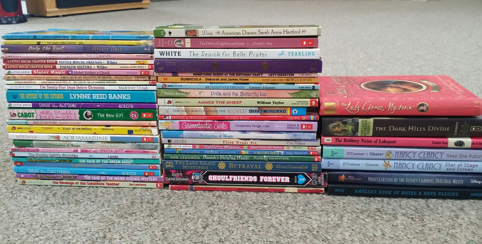 51 Nice Girls Assorted Chapter Book Lot~ages 6-10~44 PB~7 HC some Vintage-newer