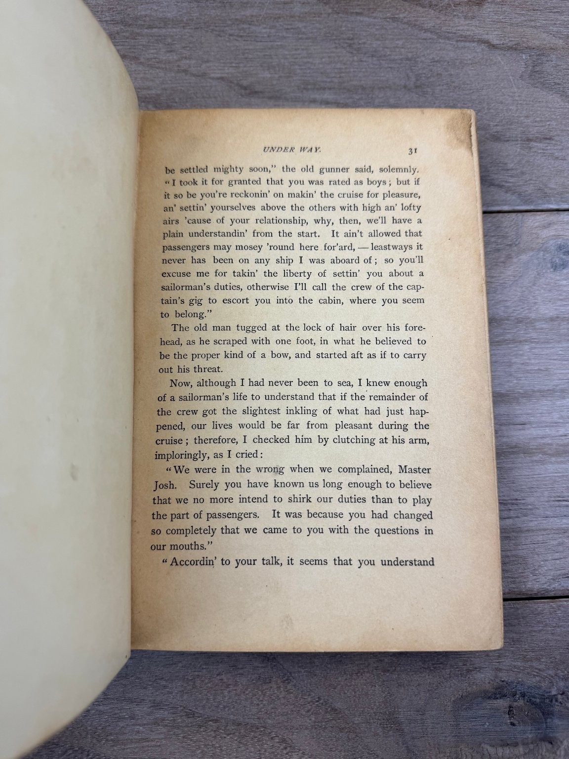 Armed Ship America James Otis 1900 1st Ed Illustrated Maritime Adventure Dana