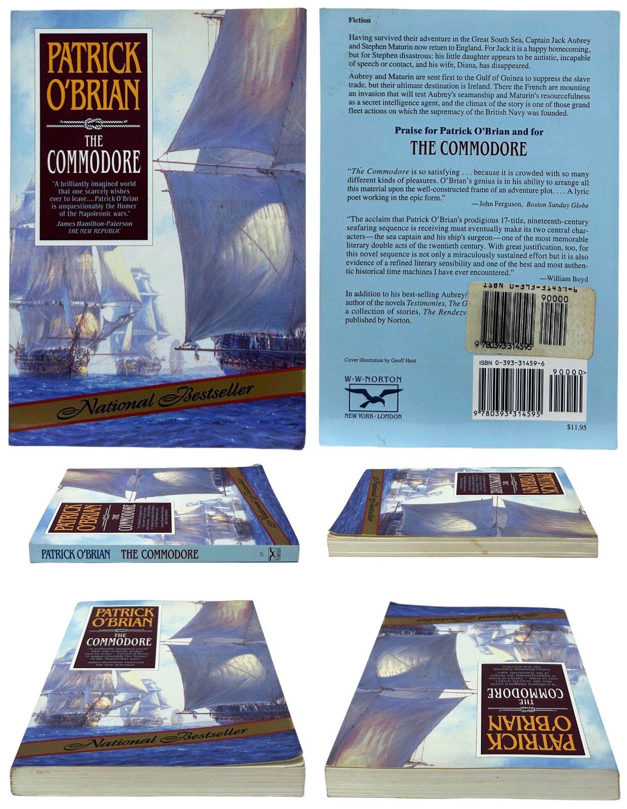 Complete Set of 20 AUBREY/MATURIN MASTER & COMMANDER by Patrick O’Brian tpb
