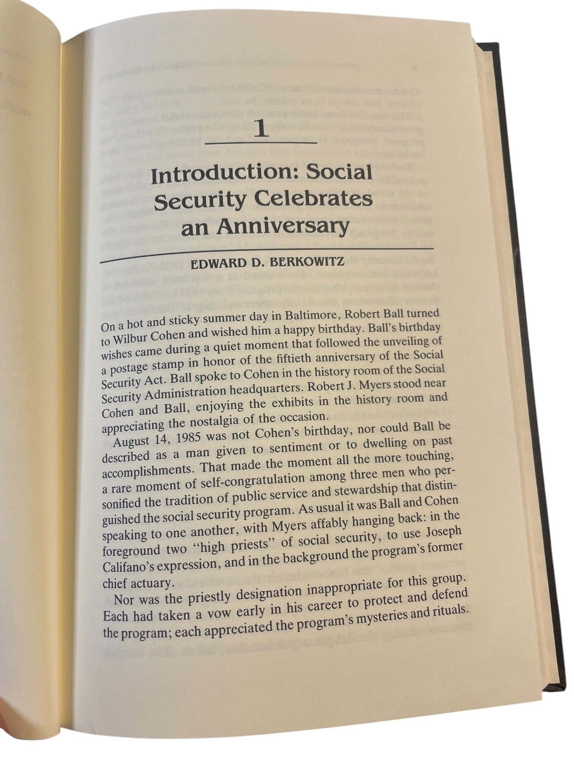 Social Security After Fifty Berkowitz 1987 First Edition Nonfiction Greenwood