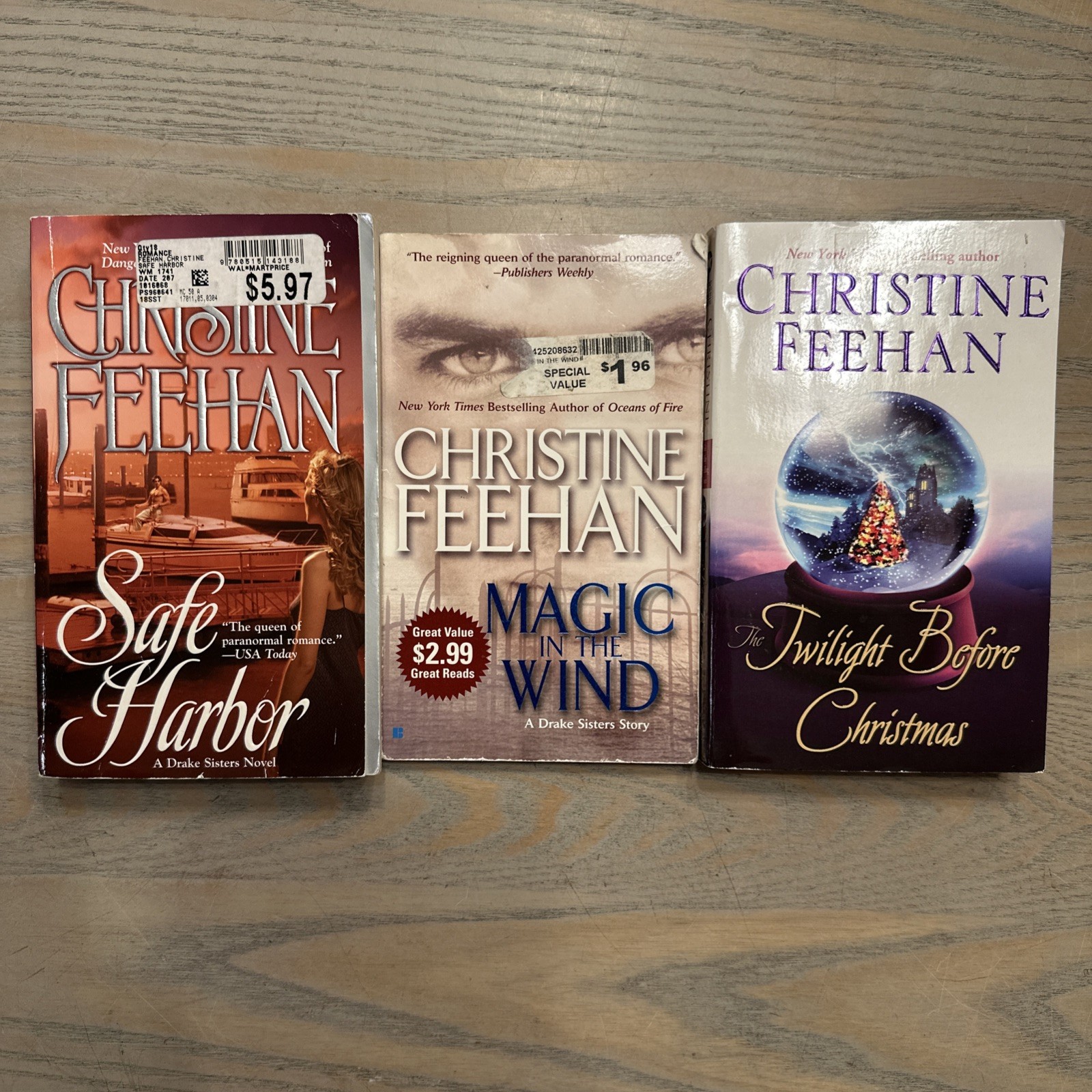 Mixed Lot 21 Christine Feehan Books Novels Carpathian Drake Sea Haven Shadow Rid