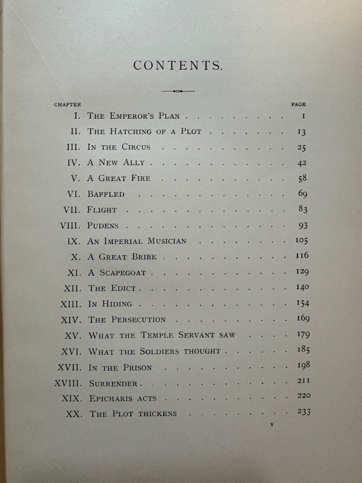 The Burning of Rome or a Story of the Days of Nero by Alfred J. Church (hc 1891)