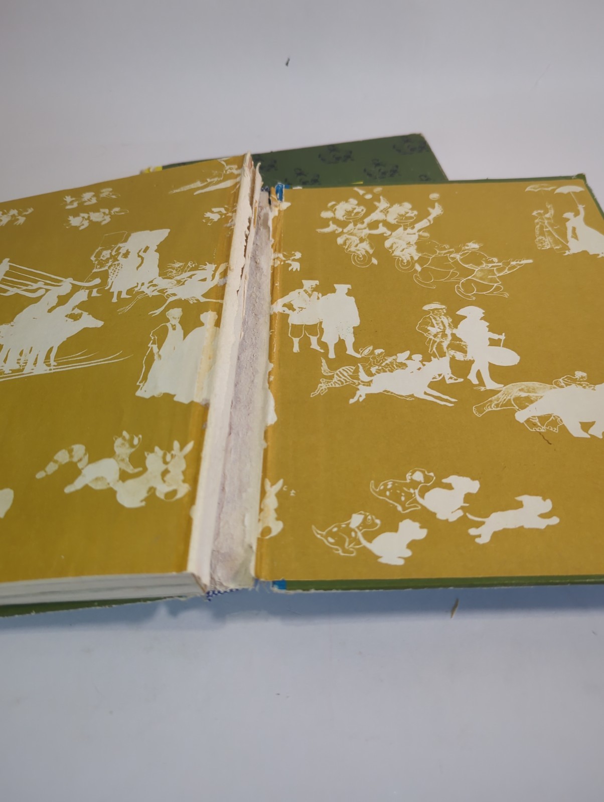Lot Of 2 1965 Vintage The Wonderful Worlds of Walt Disney Golden Press